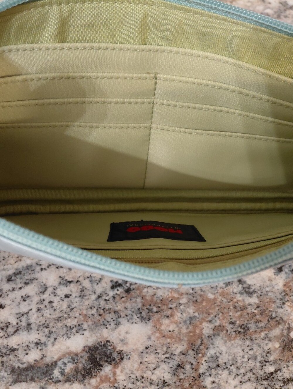 HOBO Light Blue Leather Wristlet Clutch - Picture 9 of 9